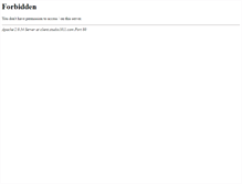 Tablet Screenshot of client.studio1011.com